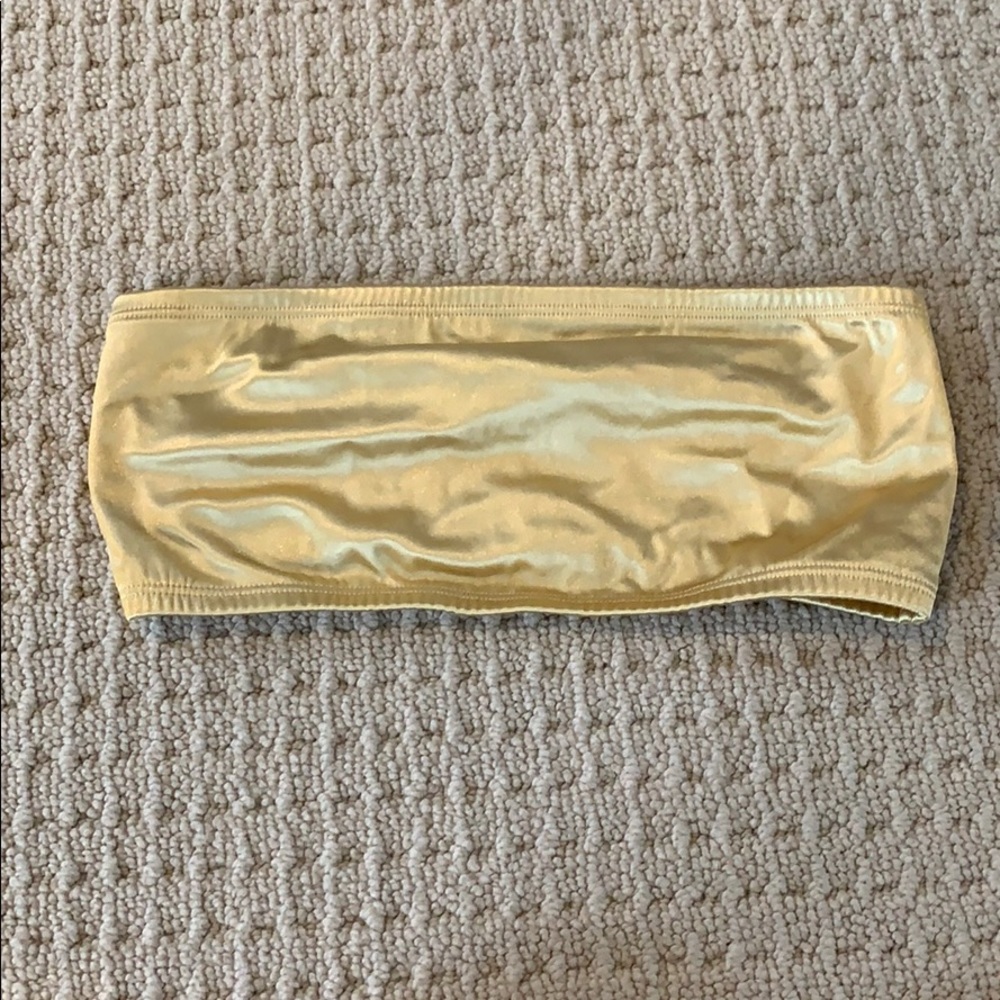 Express Gold Metallic Bandeau